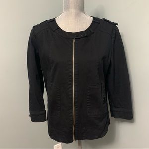 BIANCA NYGARD long sleeve black Jacket Women’s size 12 office wear